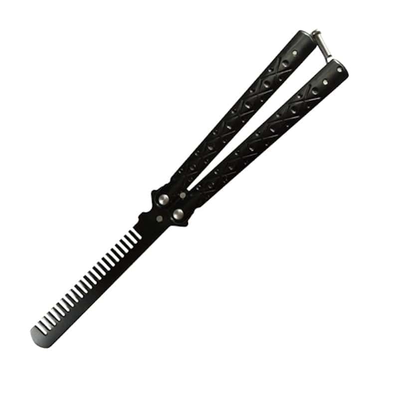 Butterfly Messer Balisong Bartkamm
