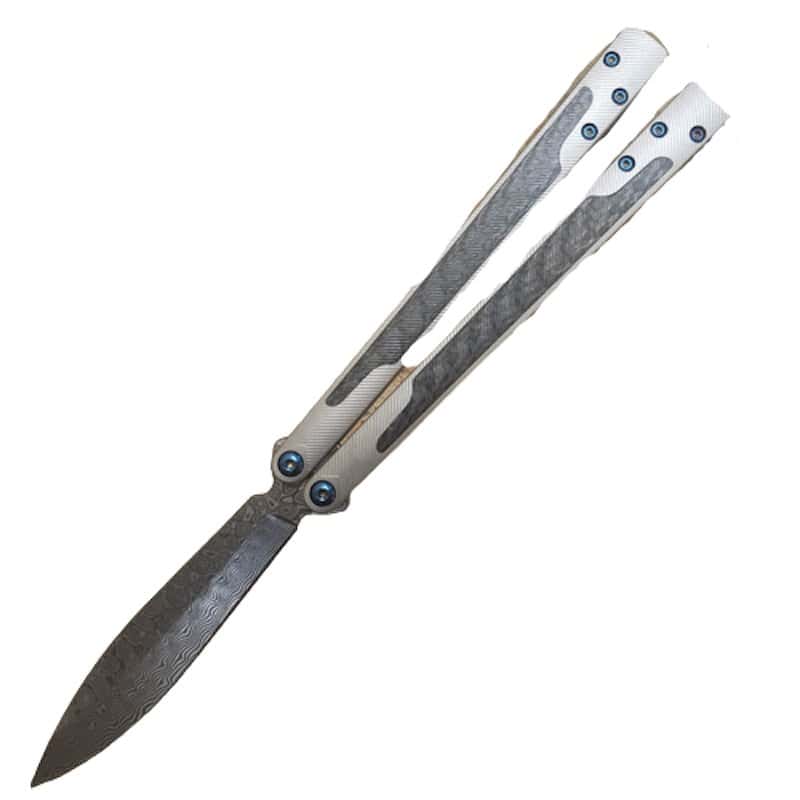 Butterfly Messer Balisong Damast