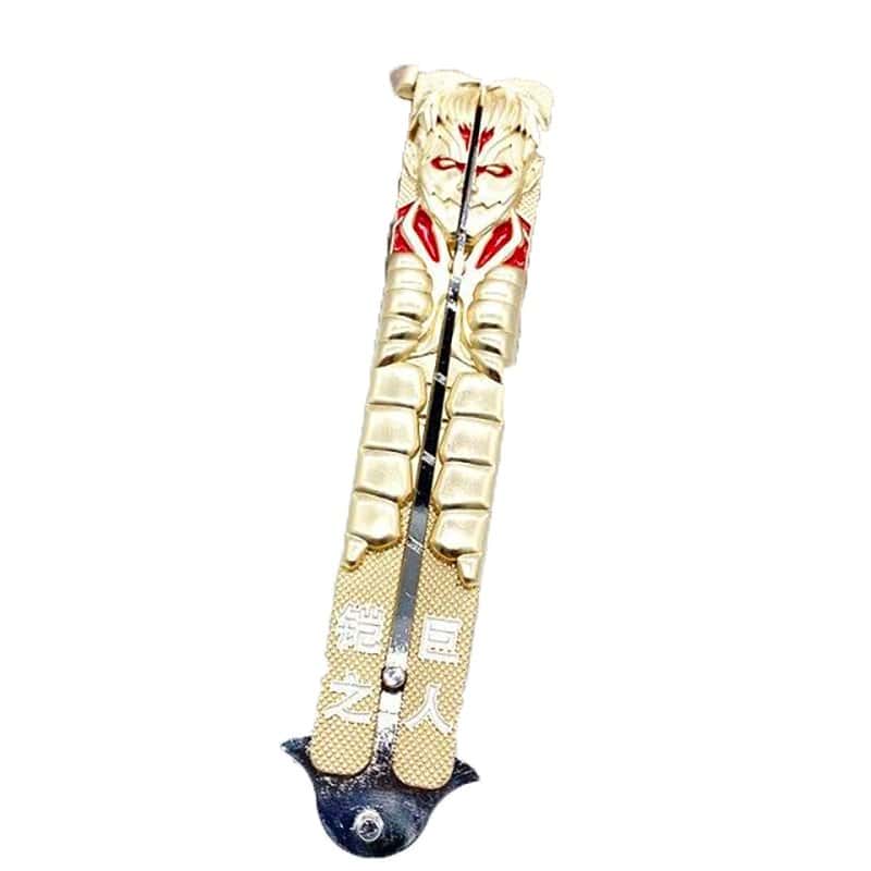 Butterfly Messer Balisong Gold Messer