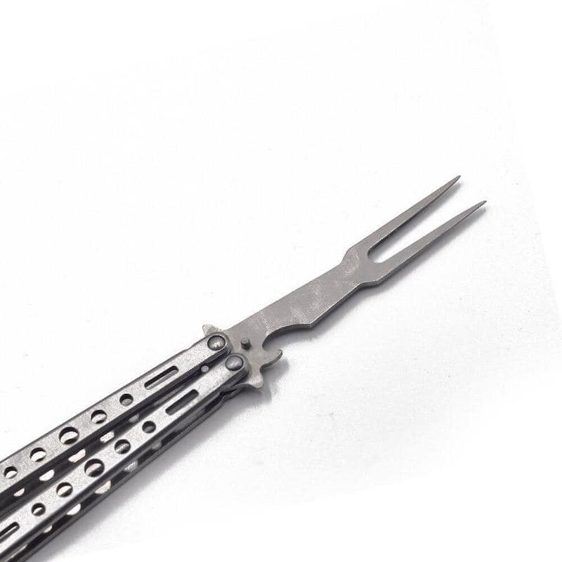 Butterfly Messer Balisong Einfaches Metall
