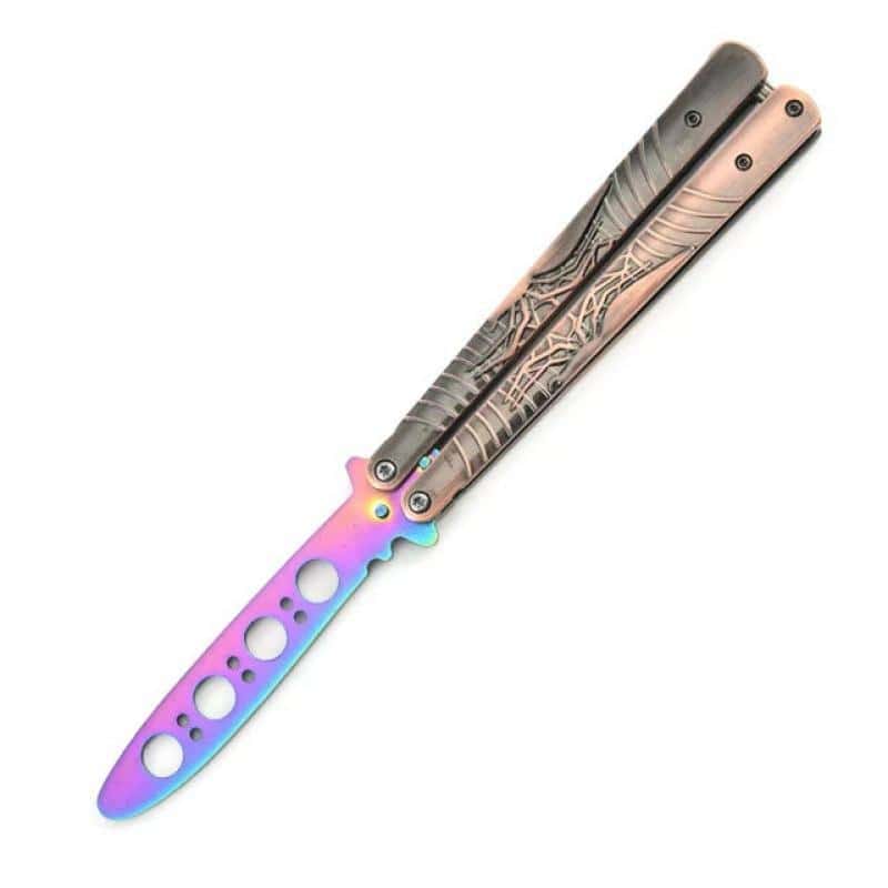 Butterfly Messer Balisong Zeichnung