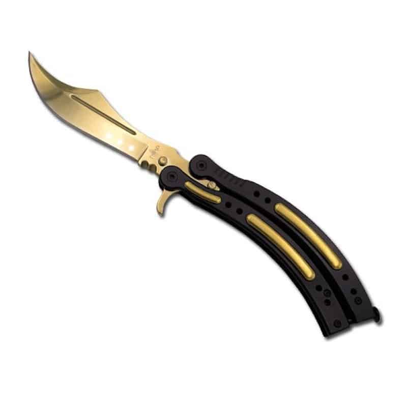 Butterfly Messer Balisong Tigerzahn